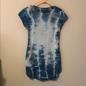 Fashion Nova Indigo Tie Dye Top/ Dress